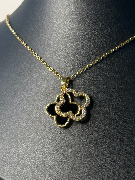Deux Fleur - necklace