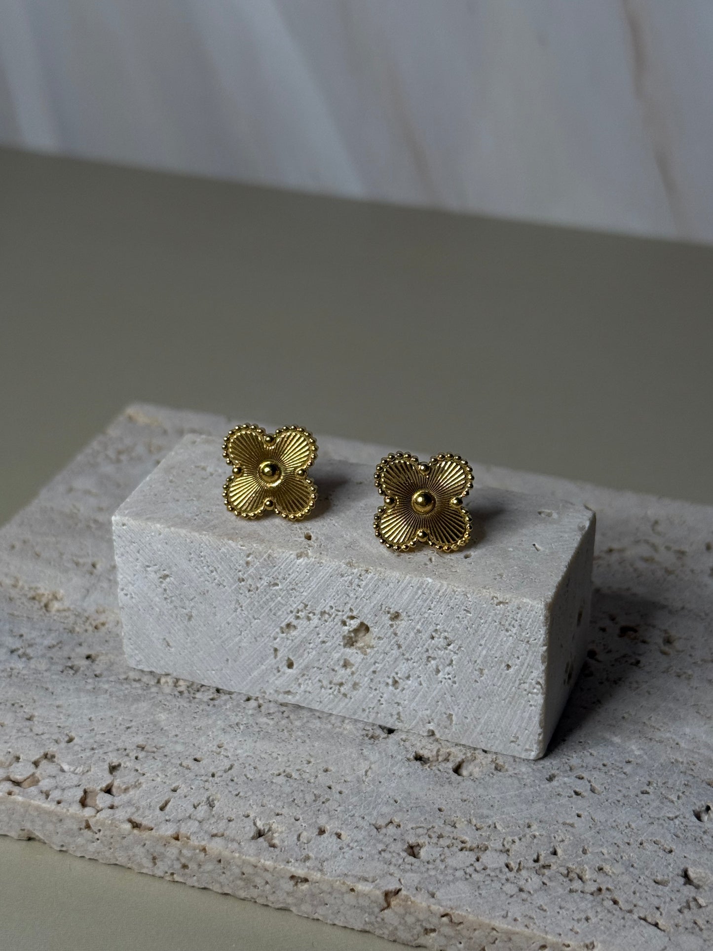 Clé gold - earring
